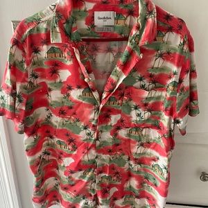 Goodfellow & Co Hawaiian Shirt  XL